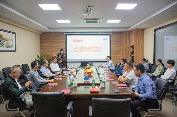 江蘇省浙江杭州商會領(lǐng)導走訪南京科進